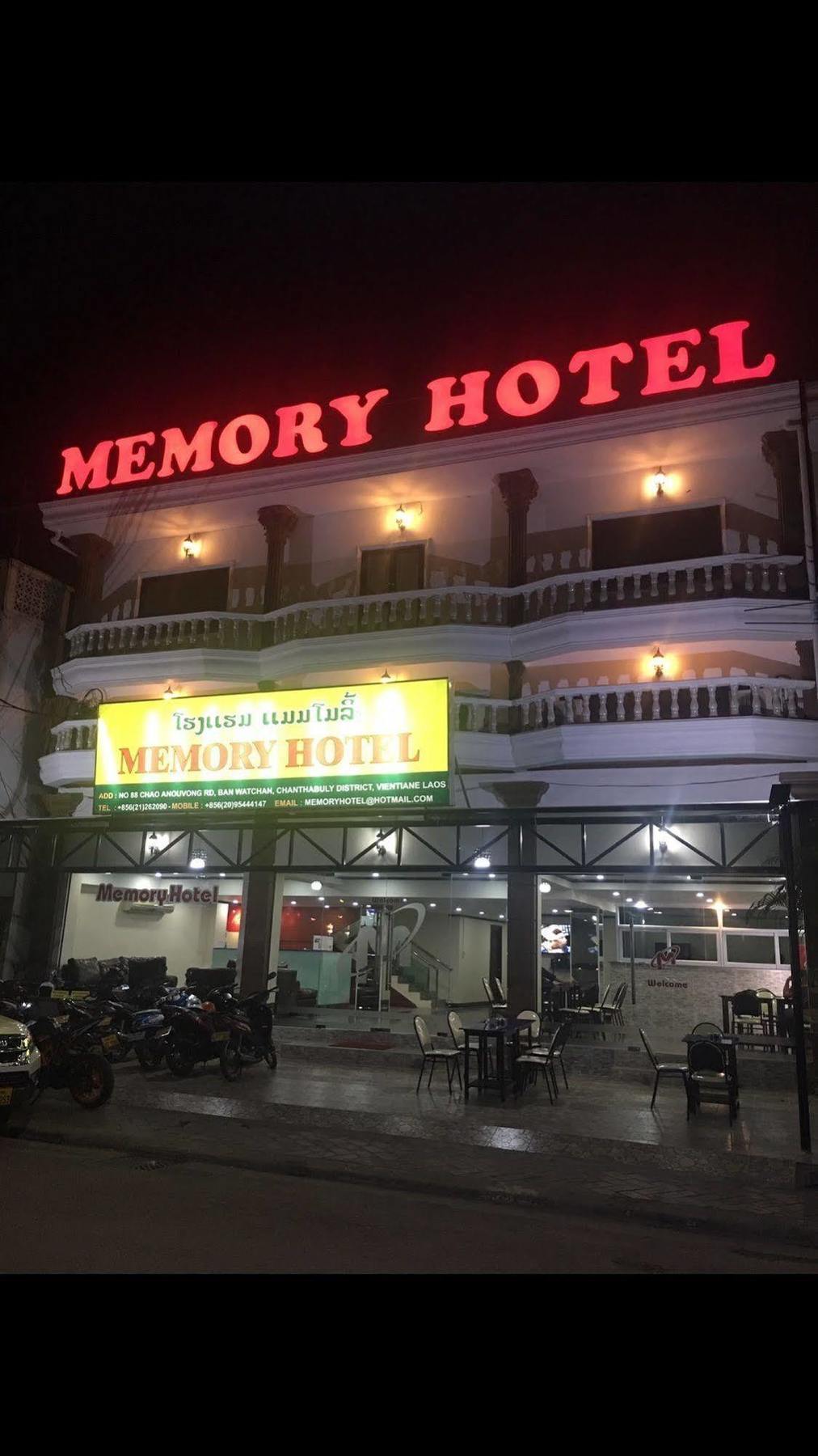 Vientiane Memory Hotel Exterior foto